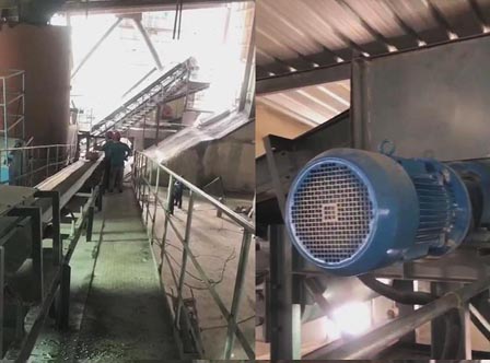 歐漢特電動(dòng)滾筒應(yīng)用現(xiàn)場